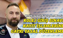 Kolej Giriş Sınavı kayıtlarının ilkokul müdürlerine verilmesine tepki