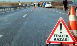 Trafik kazalarında 2 kişi yaralandı,