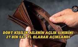 KTAMS açlık sınırını açıkladı