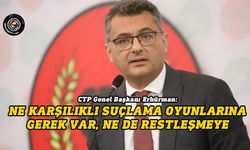 Erhürman, Kıbrıs sorunuyla ilgili gündeme gelen sekiz maddeyi değerlendirdi