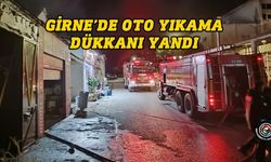 Girne'de Yangın