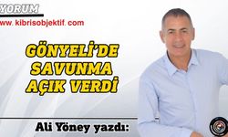 Ali Yöney, Gönyeli-Esentepe maçını yorumladı