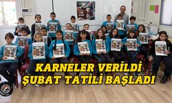 62 bin öğrenci karnelerini alarak 16 günlük tatile çıktı