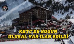 Kartalkaya’da çıkan yangın nedeniyle KKTC’de bugün ulusal yas ilan edildi