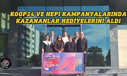 Koopbank’ın Koop24 ve HEPi kampanyalarında kazananlar hediyelerini aldı