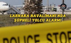 Larnaka Havalimanı'nda kırmızı alarm durumuna geçildi