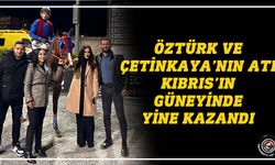 Öztürk ve Çetinkaya’nın atı bir kez daha birincilik elde etti