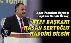 Özsoy: Futbol Federasyonu başkanı haddini bilsin