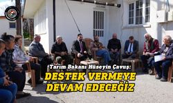 Çavuş, Yeşilırmak halkı ve üreticileri ile bir araya geldi