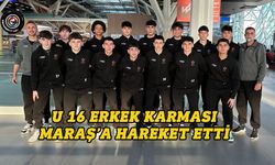 U 16 Erkek Karması, Kahramanmaraş Bölge Şampiyonası'na katılacak