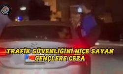 Sürücüye ve yolculara ceza