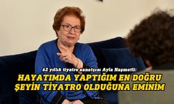 Ayla Haşmetli, meslektaşları için güzel bir tiyatro binası istedi