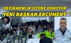 Değirmenlik genel kurulu yapıldı, Ercüment başkan seçildi