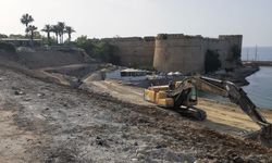 ŞPO: Girne Kalesi arkasındaki düzenleme ara emriyle durduruldu