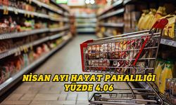 Nisan ayı hayat pahalılığı yüzde 4.06