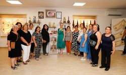 Sibel Tatar, Ergazi-Kilitkaya köy kadın kursu yıl sonu sergisinin açılışına katıldı