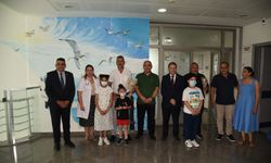 Çocuk Onkoloji Bölümü'nde çocuklar bugün karnelerini aldı
