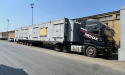 50 MW gücündeki mobil gaz türbinleri Mağusa Limanı’na ulaştı!