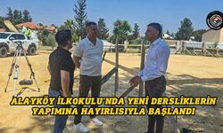 Amcaoğlu'ndan dört yeni dersliğin inşa sürecine başlandığı müjdesi