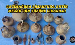 Gazimağusa Limanı’nda antik mezar keşfi