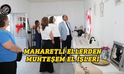Kırıkkale Köy Kadın Kursu sergisi açıldı
