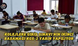 Kolejlere Giriş Sınavı'nın ikinci basamağı KGS-2 yarın yapılıyor