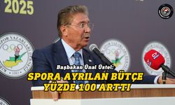 Üstel: Sporun her alanında gençlere destek olduk