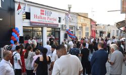 Halkın Partisi Güzelyurt yeni ilçe binası açıldı