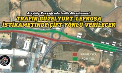 Alayköy Kavşağı’nda trafik çift yönlü verilecek