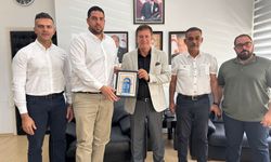 Arıklı, İnşaat Mühendisleri Odası heyetini kabul etti