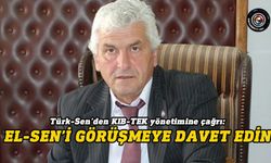 Bıçaklı: TÜRK-SEN, her zaman olduğu gibi EL-SEN’in yanında olacaktı