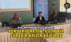 DAÜ-SEN basın toplantısı düzenledi…