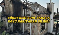 Güney'deki Suni-Zanaça köyü haritadan silindi
