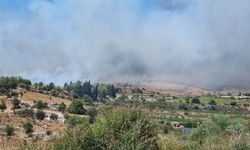 Malya köyünde çıkan yangın çevre köylere yayıldı