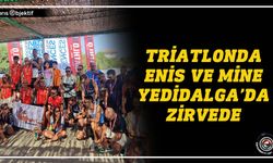 Yedidalga Sprint Triatlonu hafta sonu yapıldı