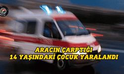 Girne’de aracın çarptığı 14 yaşındaki çocuk yaralandı
