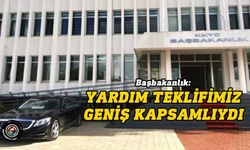 Başbakanlık: Yardım teklifimiz sadece karasal müdahale ile sınırlı değildi