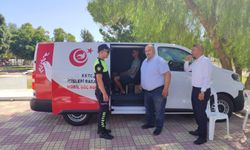 Mobil denetim aracı İskele bölgesinde denetim yaptı