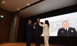 Polis Genel Müdürü Ali Adalıer için rütbe takma töreni düzenlendi