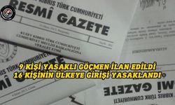 Bakanlar Kurulu’ndan suç örgütleriyle bağlantılı kişilere giriş yasağı