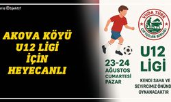 Akova köyü U12 Ligi için heyecanlı