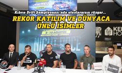 Kıbrıs Drift Şampiyonası'nda uluslararası rüzgar, rekor katılım ve dünyaca ünlü isimler