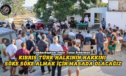 Erhürman, Kilitkaya, Kumyalı ve Mehmetçik’i ziyaret etti