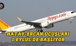 Hatay-Ercan uçuşları 1 Eylül'de başlıyor