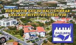 DAÜ-SEN: DAÜ’de KTHY senaryosu yaratılmak isteniyor
