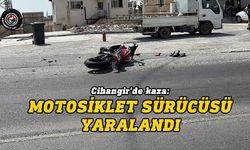 Cihangir'de kaza: motosiklet sürücüsü yaralandı
