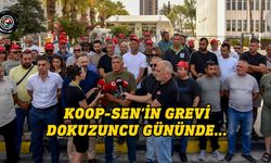Koop-Sen grevi 9. gününde: Çalışanlar Başbakanlık önünde nöbette