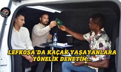 Mobil Göç Denetim araçları Lefkoşa’da ilk denetimini gerçekleştirdi