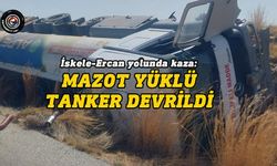 İskele-Ercan yolunda kaza..