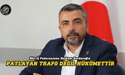 Serdaroğlu: Patlayan trafo değil hükümettir